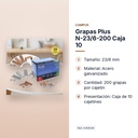 GRAPAS PLUS N-23/6-200 CAJA 10 - características principales