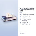 PAÑUELO FACIAL /100 UND - características principales