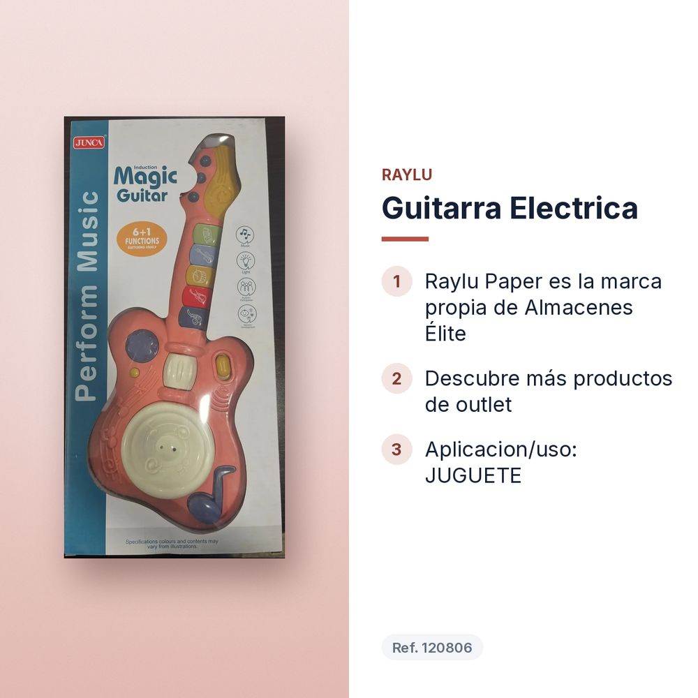 GUITARRA ELECTRICA - características principales