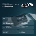 ADAPTADOR USBC A USB-A 3.1 NEGRO IGGUAL  - resumen de atributos