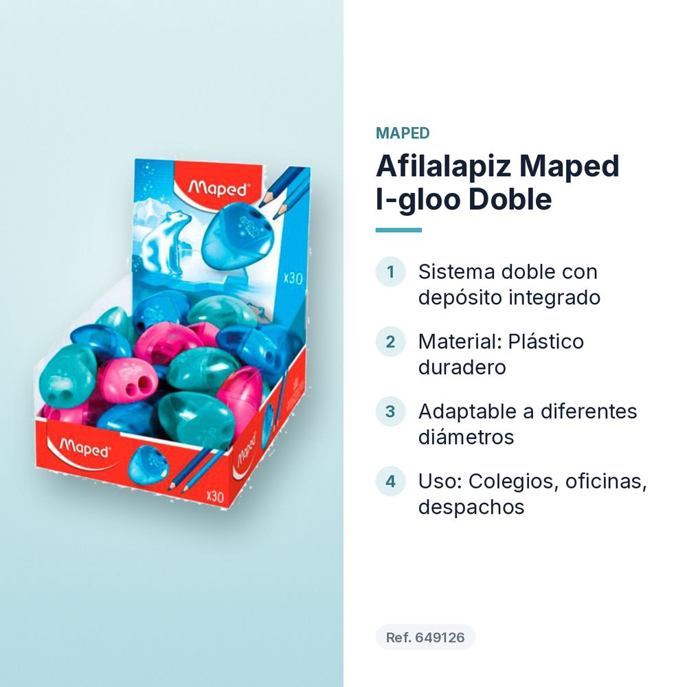 AFILALAPIZ MAPED I-GLOO DOBLE - características principales