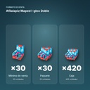 AFILALAPIZ MAPED I-GLOO DOBLE - formato de venta: paquete de 30, caja de 420