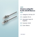 AISENS LATIGUILLO RJ45 25CM BLANCO - características principales
