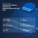 ALFOMBRILLA FELLOWES CRYSTAL CON REPOSAMUÑECAS DE GEL AZUL - resumen de atributos