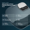 ALFOMBRILLA DE RATÓN FELLOWES MEMORY FOAM AZUL - resumen de atributos