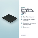 ALFOMBRILLA DE RATÓN ORDENADOR NEGRA - características principales