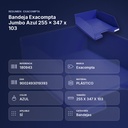BANDEJA EXACOMPTA JUMBO AZUL 255 X 347 X 103 - resumen de atributos