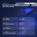 BANDEJA AZUL APILABLE 350X250X65MM - resumen de atributos