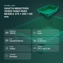 GAVETA MINISTERIO VERDE FAIBO PARA MUEBLE 375 x 265 x 90 mm - resumen de atributos
