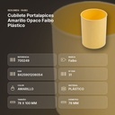 CUBILETE PORTALAPICES AMARILLO OPACO FAIBO  PLÁSTICO - resumen de atributos