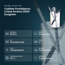 CUBILETE PORTALÁPICES CRISTAL ARCHIVO 2000 ECOGREEN - resumen de atributos