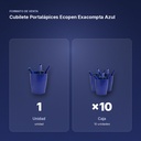 CUBILETE PORTALÁPICES ECOPEN EXACOMPTA AZUL - formato de venta: caja de 10