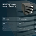 MÓDULO BIG-BOX PLUS CLASSIC 5 CAJONES A4+  - resumen de atributos