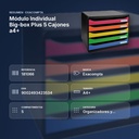 MÓDULO INDIVIDUAL BIG-BOX PLUS 5 CAJONES A4+  - resumen de atributos
