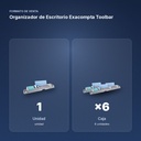 ORGANIZADOR DE ESCRITORIO EXACOMPTA TOOLBAR - formato de venta: caja de 6
