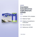 ARANDELAS AUTOADHESIVAS CAJITA BISMARK 224UD - características principales