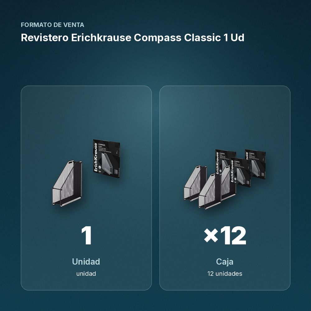 REVISTERO ERICHKRAUSE COMPASS CLASSIC 1 UD - formato de venta: caja de 12