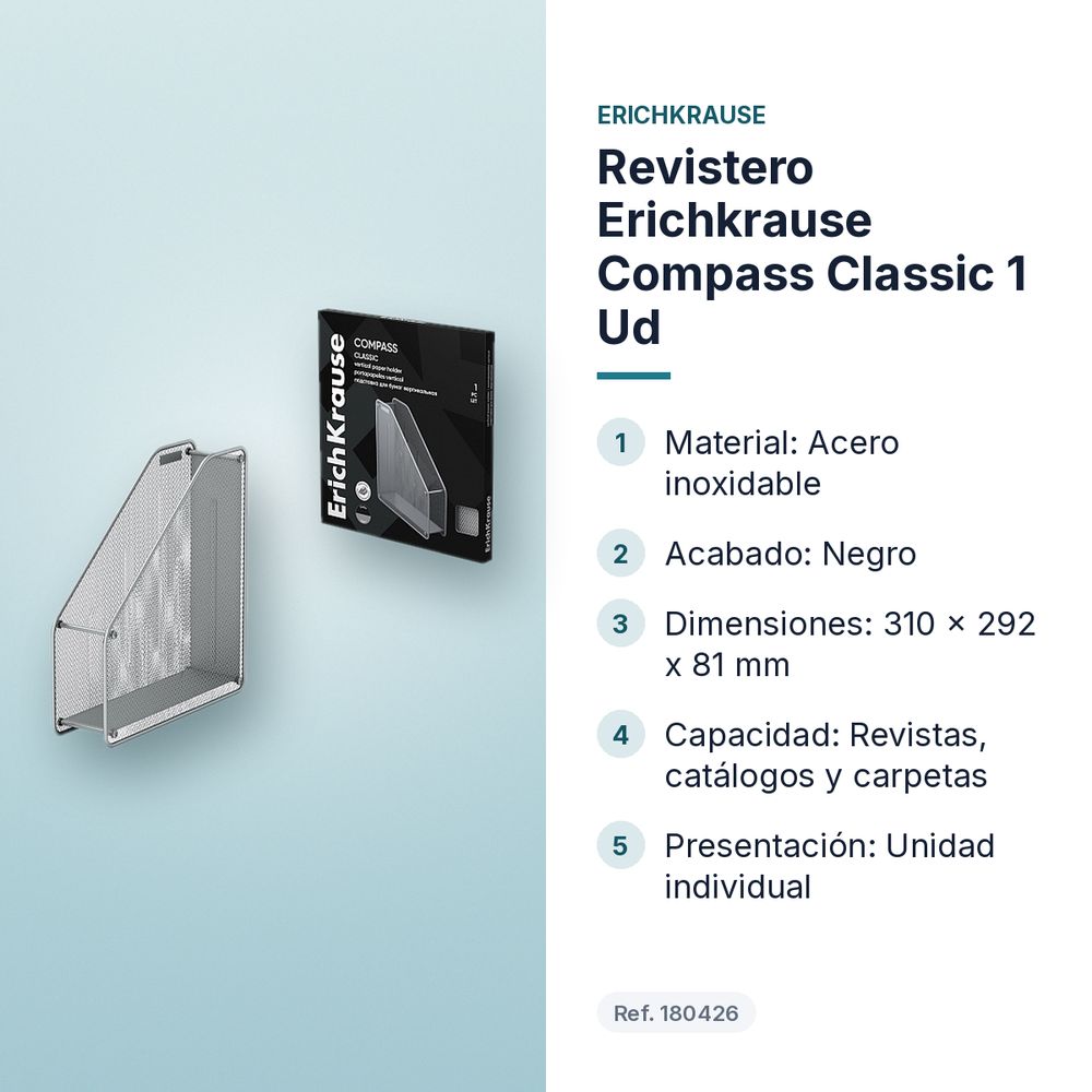 REVISTERO ERICHKRAUSE COMPASS CLASSIC 1 UD - características principales