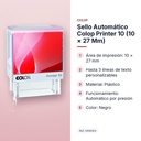SELLO AUTOMÁTICO COLOP PRINTER 10 (10 × 27 MM) - características principales