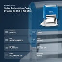 SELLO AUTOMÁTICO COLOP PRINTER 38 (33 × 58 MM) - resumen de atributos