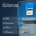 SELLO AUTOMÁTICO COLOP PRINTER 52 (20 × 30 MM) - resumen de atributos