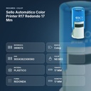 SELLO AUTOMÁTICO COLOR PRINTER R17 REDONDO 17 MM - resumen de atributos