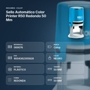 SELLO AUTOMÁTICO COLOR PRINTER R50 REDONDO 50 MM - resumen de atributos