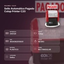SELLO AUTOMÁTICO PAGADO COLOP PRINTER C20 - resumen de atributos