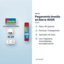 PEGAMENTO IMEDIO EN BARRA 40GR - características principales