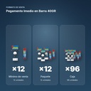 PEGAMENTO IMEDIO EN BARRA 40GR - formato de venta: paquete de 12, caja de 96