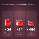 PEGAMENTO EN BARRA EASYSTICK 8GR EXPOSITOR RAYLU - formato de venta: paquete de 24, caja de 480