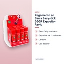 PEGAMENTO EN BARRA EASYSTICK 36GR EXPOSITOR RAYLU - características principales