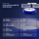 CINTA ADHESIVA 66X19 AZUL OSCURO - resumen de atributos