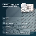 CANSON LAMINA PAPEL ACUARELA 50x70 CM - resumen de atributos