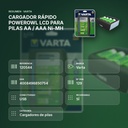 CARGADOR RÁPIDO POWEROWL LCD PARA PILAS AA / AAA Ni-MH - resumen de atributos