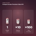COMPAS ESCOLAR PRECISION FAIBO 613 - formato de venta: paquete de 10, caja de 100