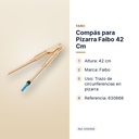 COMPÁS PARA PIZARRA FAIBO 42 CM  - características principales