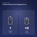 COMPÁS STAEDTLER 552 01 BIGOTERA17 CM - formato de venta: caja de 5