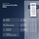 DIFUMINOS Ø 6,9 MM MILAN  - resumen de atributos