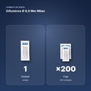 DIFUMINOS Ø 6,9 MM MILAN  - formato de venta: caja de 200