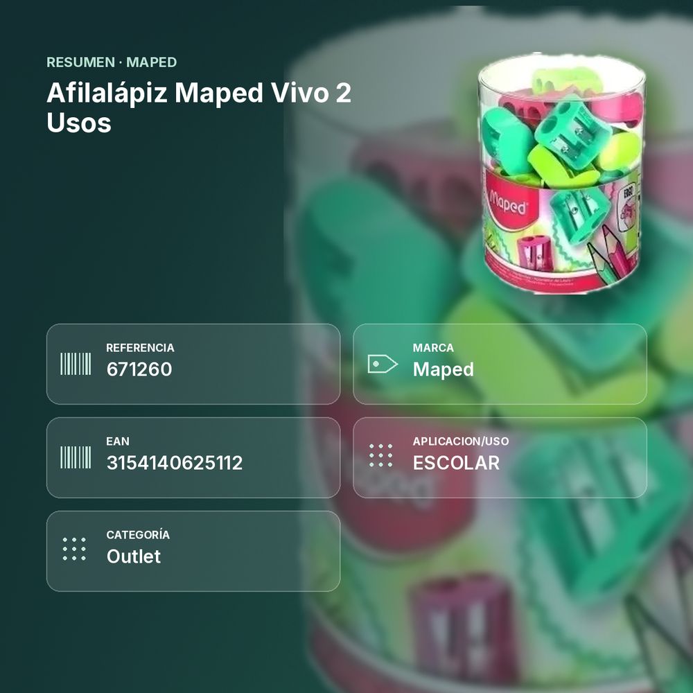AFILALÁPIZ MAPED VIVO 2 USOS - resumen de atributos