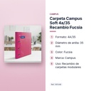 CARPETA CAMPUS SOFT 4A/35 RECAMBIO FUCSIA - características principales