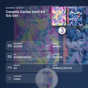 CARPETA CARTON SENF A4 G/S GIRL - resumen de atributos