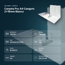 CARPETA PVC A4 CANGURO 2X16MM BLANCO - resumen de atributos