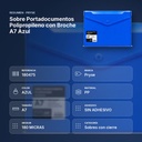 SOBRE PORTADOCUMENTOS POLIPROPILENO CON BROCHE A7 AZUL - resumen de atributos