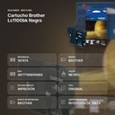 CARTUCHO BROTHER LC1100BK NEGRO  - resumen de atributos