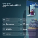 CARTUCHO BROTHER LC123C CYAN - resumen de atributos