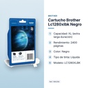 CARTUCHO BROTHER LC1280XLBK NEGRO  - características principales