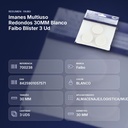 IMANES MULTIUSO REDONDOS 30MM BLANCO FAIBO BLÍSTER 3 UD - resumen de atributos