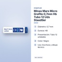 MINAS MARS MICRO GRAFITO 0,7MM HB TUBO 12 UDS STAEDTLER - características principales